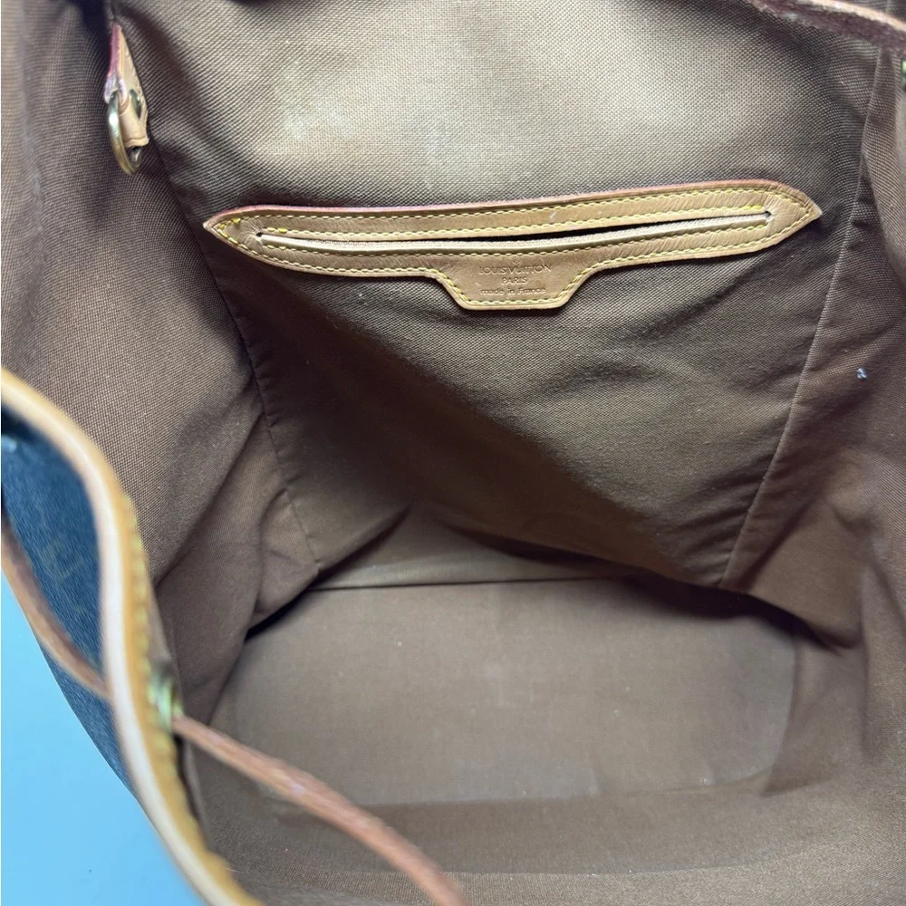 💯Authentic LOUIS VUITTON Monsouris Monogram GM backpack - Picture 8 of 9